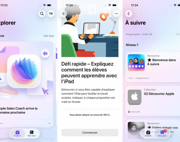 Image Apple va utiliser des présentateurs vidéo générés par IA pour former ses vendeurs