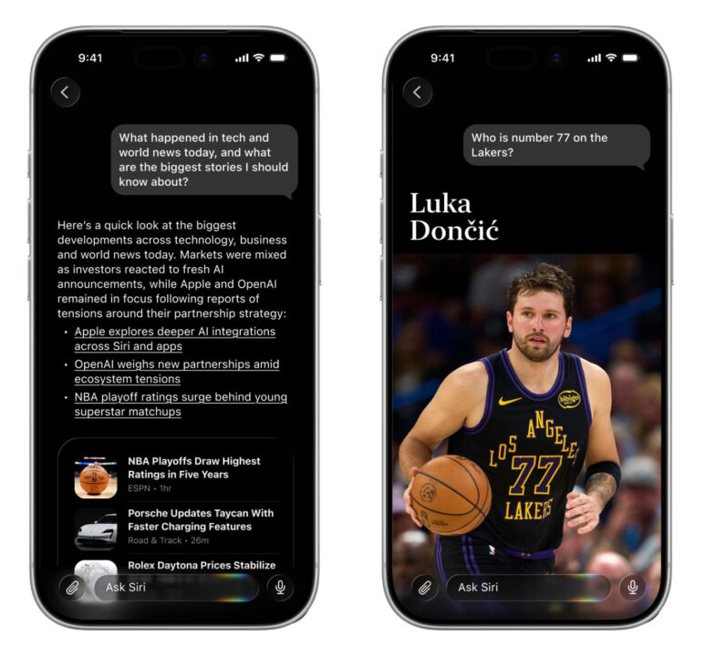 Fuite Rendu Application Siri iOS 27 2