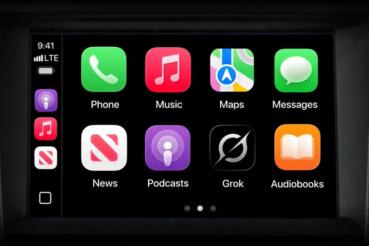Grok Application CarPlay