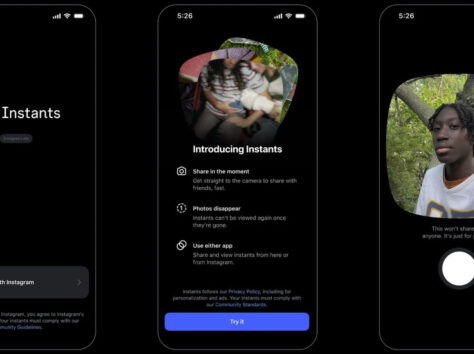 Image article Instagram lance Instants, une application iPhone façon Snapchat et BeReal