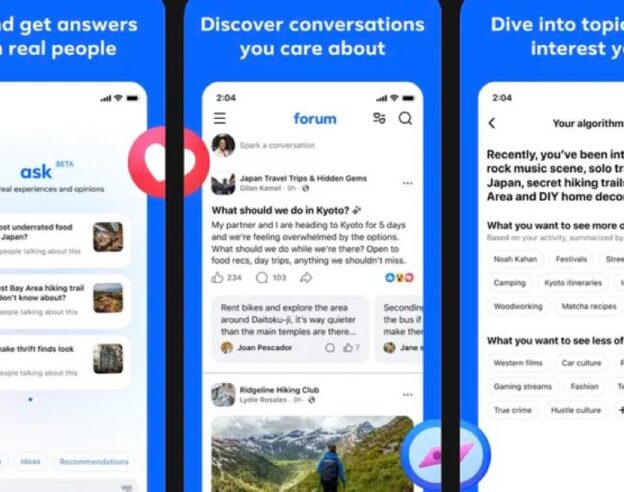 Image Forum : Meta lance discrètement une app iOS dédiée aux groupes Facebook