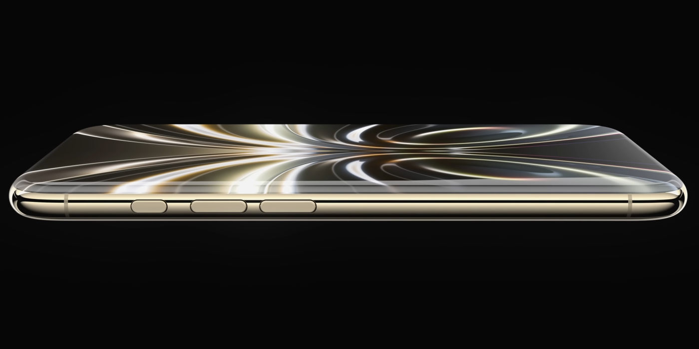Rendu iPhone 20 Ans Ecran Incurve Quatre Cotes
