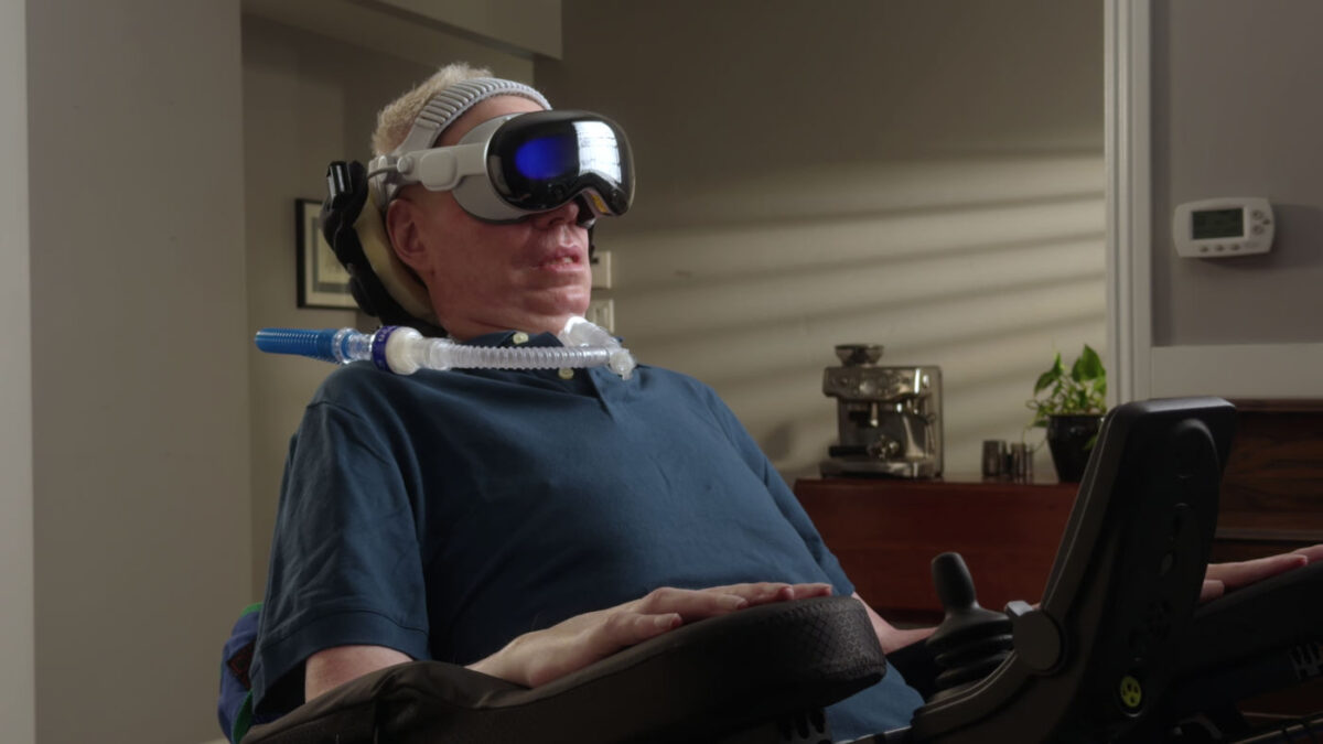 iOS 27 Accessibilite Fauteil Roulant Vision Pro
