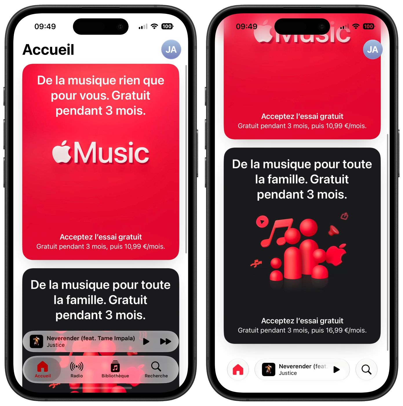 Apple Music Gratuit 3 Mois Juin 2026