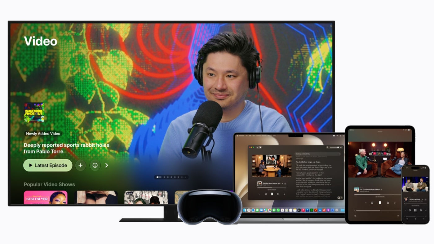 Apple Podcasts : les abonnements pour les vidéos arrivent bientôt