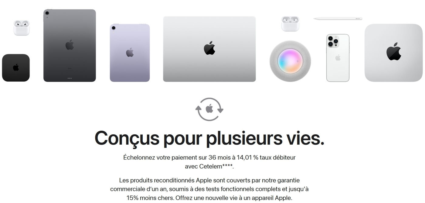 Apple Reconditionne Refurb