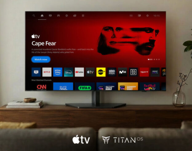 Image Apple TV devient disponible sur les téléviseurs Philips avec Titan OS