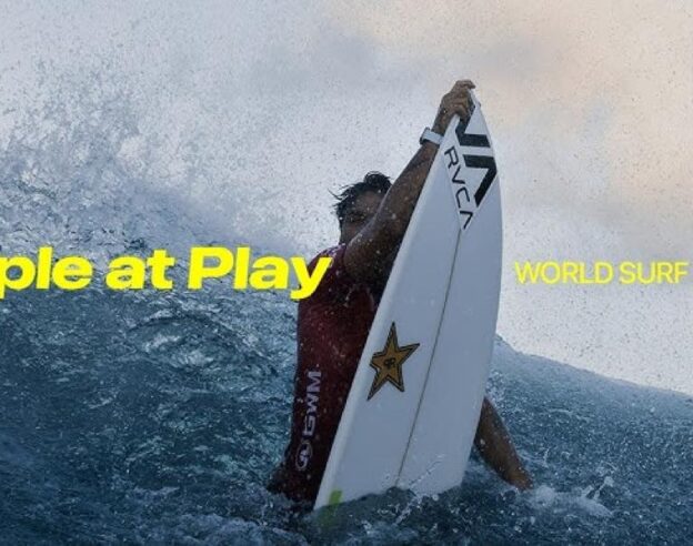 Image Apple Watch et surf professionnel : la WSL transforme la montre connectée en outil de compétition