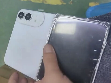 Image article L&rsquo;iPhone Ultra pliable blanc se dévoile en photo