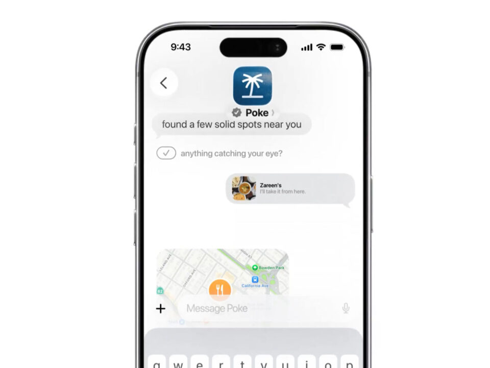 Poke Agent IA Application iPhone iMessage