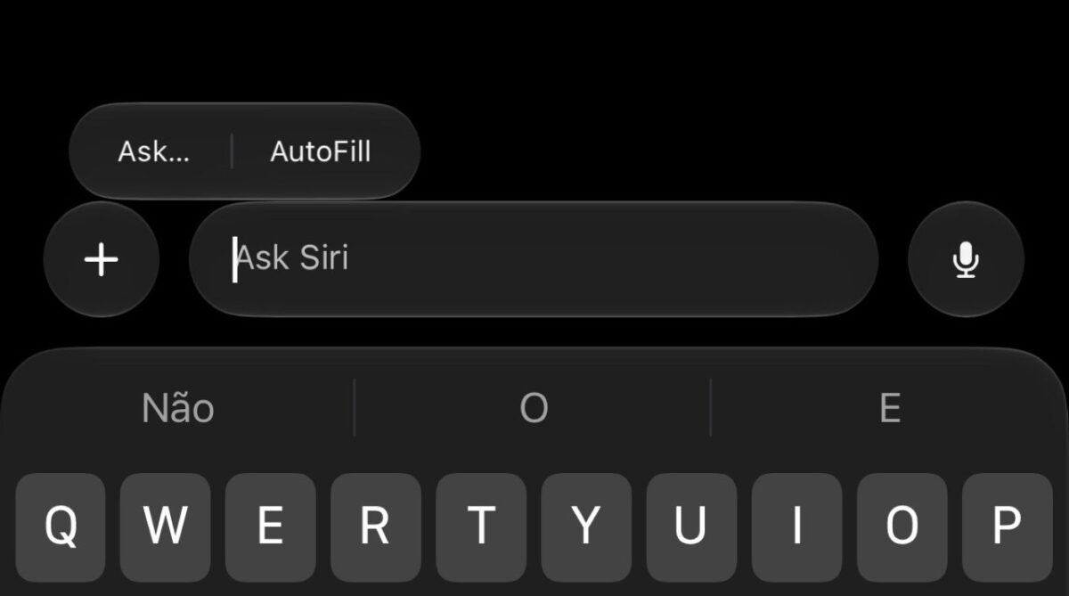 Siri AI Application Option Ask