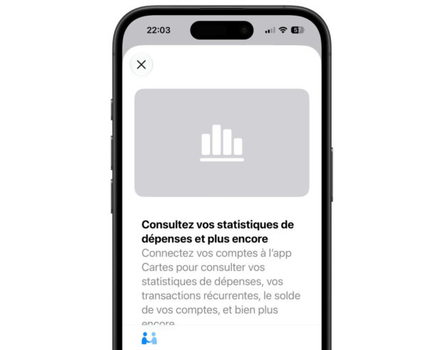 Image iOS 27 peut suivre les dépenses de vos comptes via l&rsquo;app Cartes