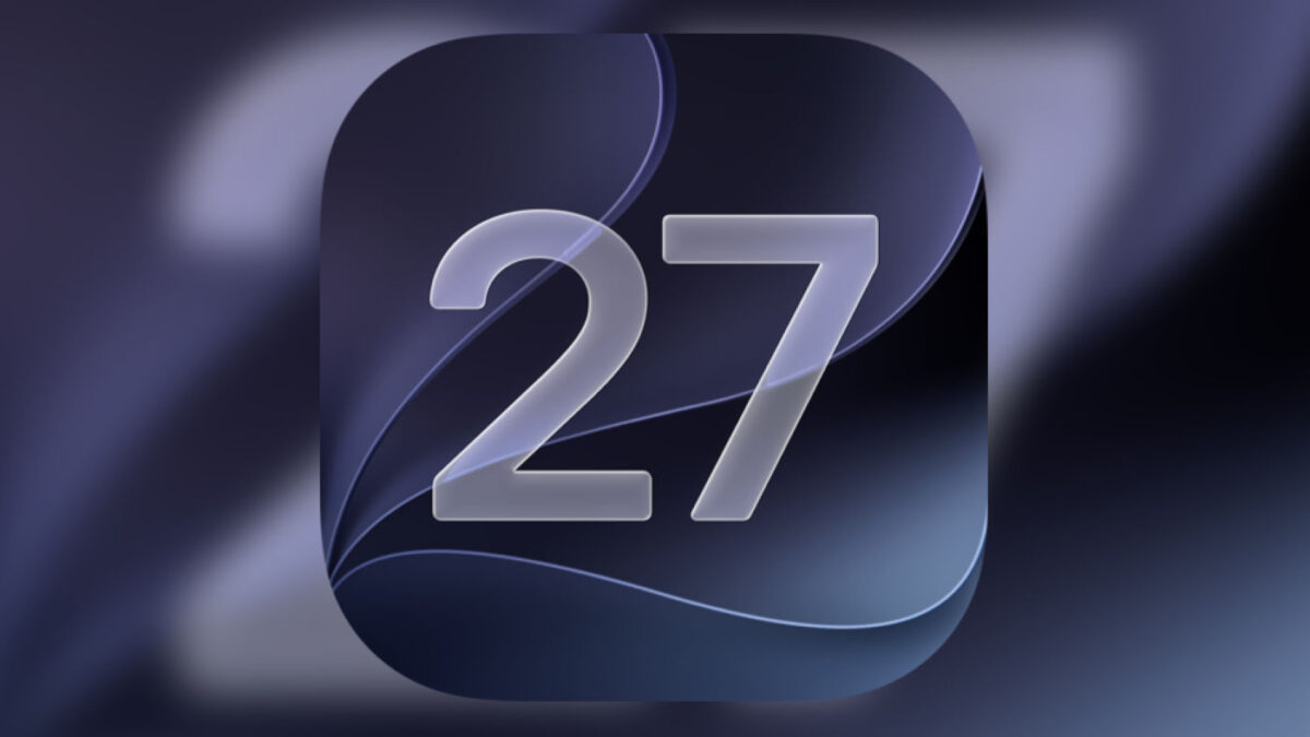 iOS 27 Logo Sombre 2