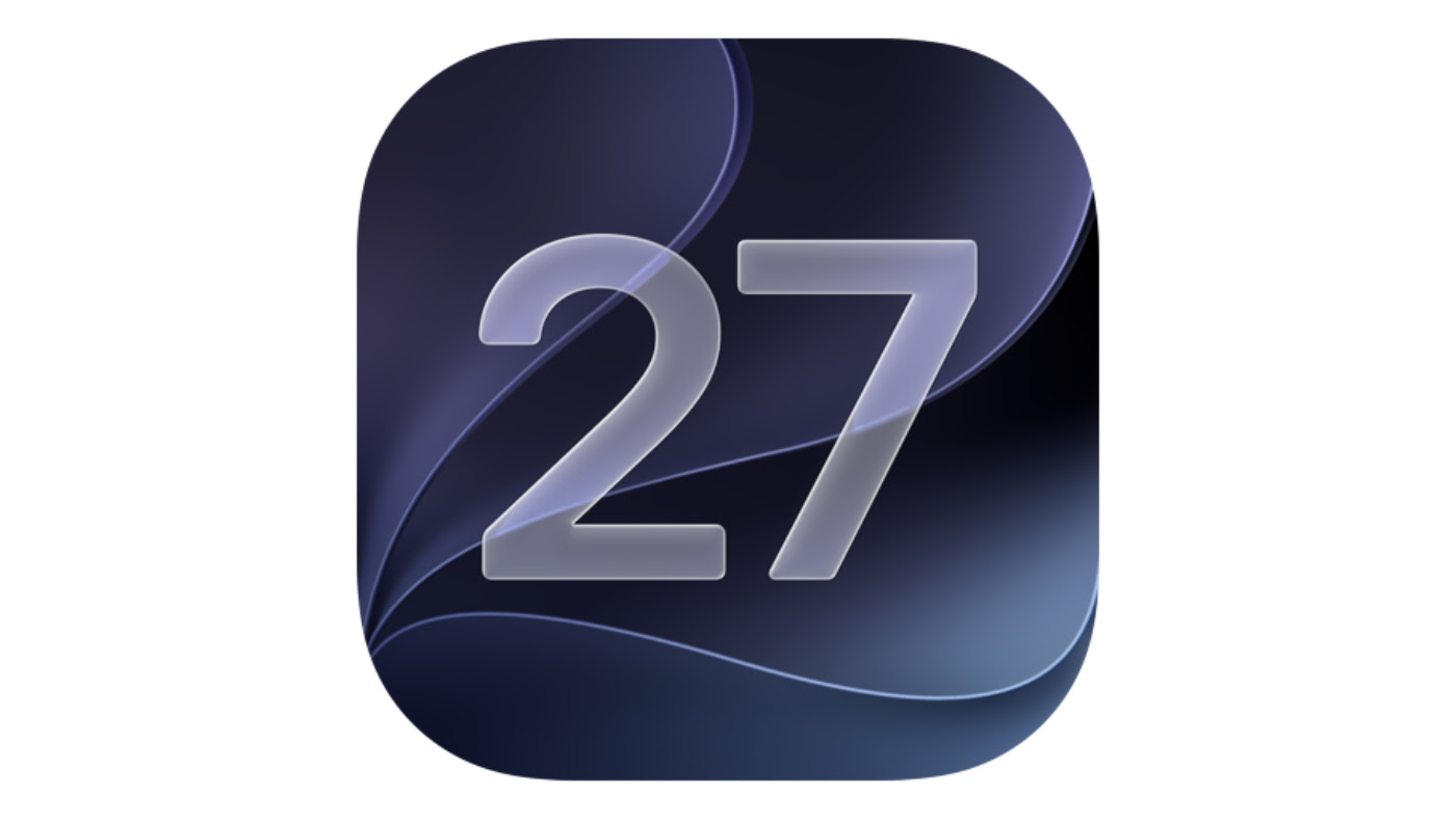 iOS 27 Logo Sombre