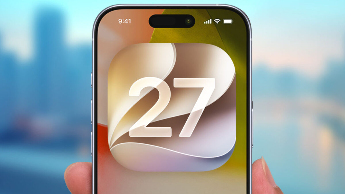 iOS 27 Logo iPhone