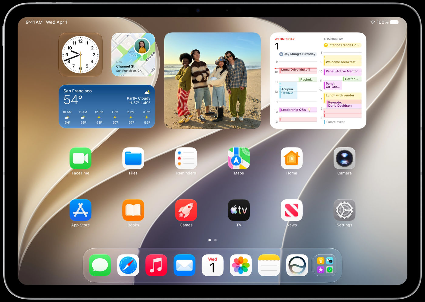 iPadOS 27 iPad Ecran Accueil