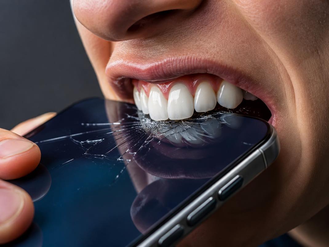iPhone mordu