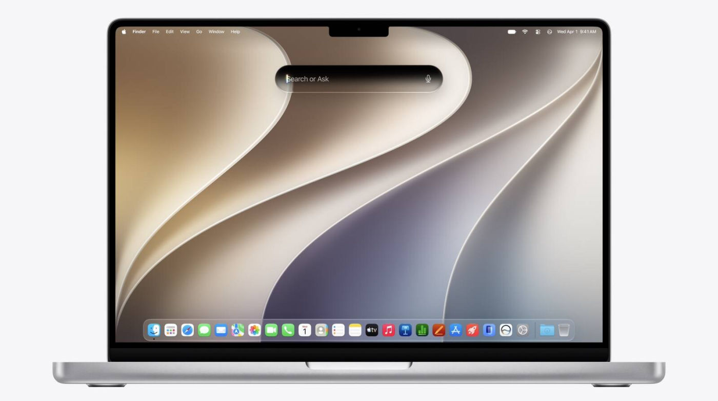 macOS Golden State Siri AI Chercher ou Demander