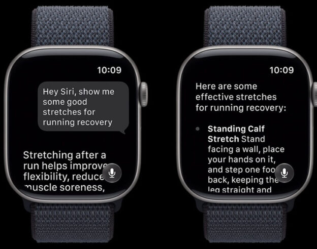 Image Pas de Siri AI sur Apple Watch en Europe finalement