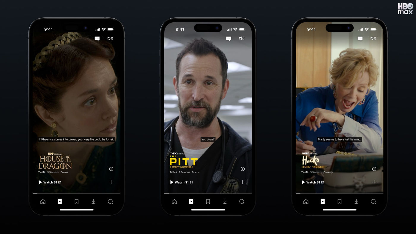 HBO Max Shorts Videos Verticales