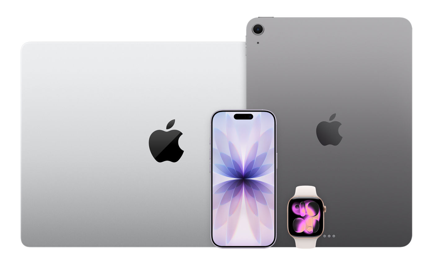 MacBook iPhone Apple Watch iPad
