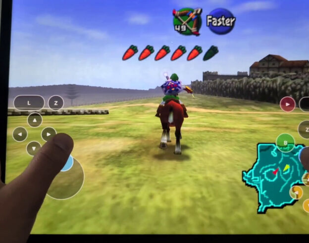 Image Zelda Ocarina of Time a été porté sur iPhone et iPad à l&rsquo;aide de l&rsquo;IA