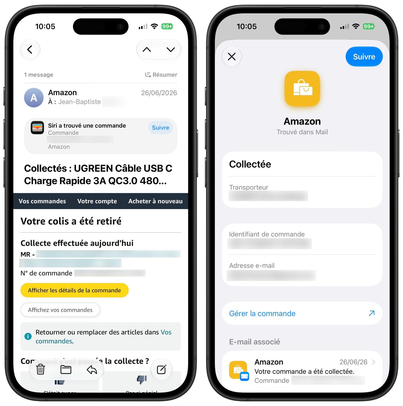 iOS 27 Beta 3 Suivi Commande Amazon Cartes