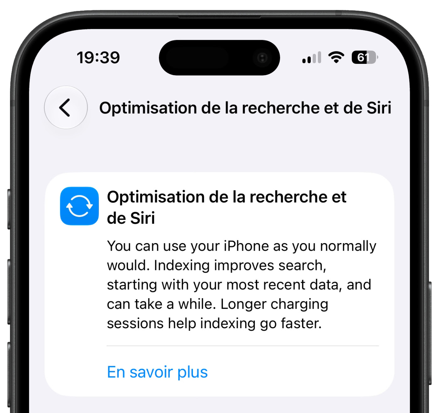 iOS 27 Beta 4 Nouvelle Indexation Fichiers