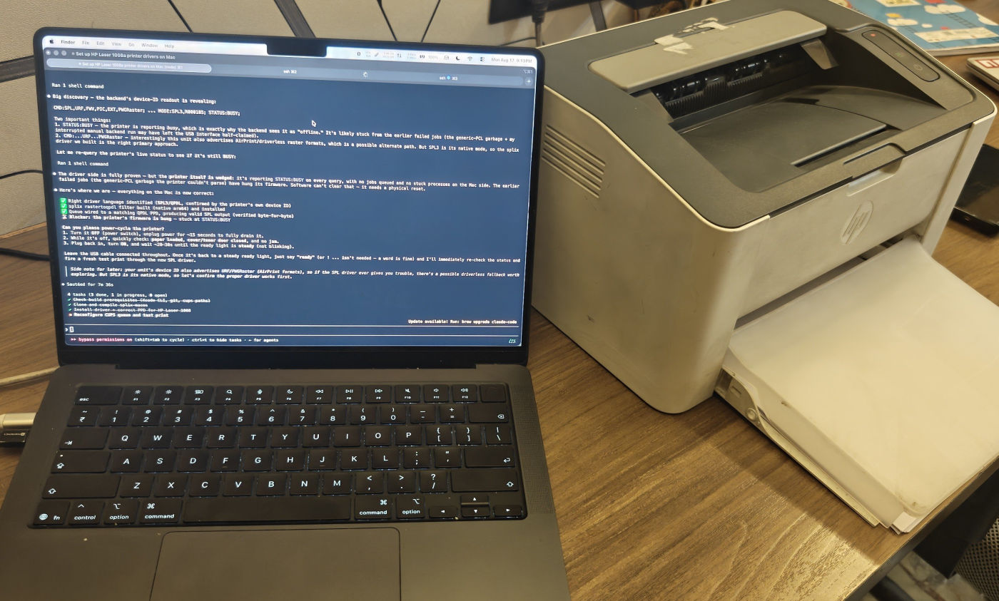 Imprimante HP Pilote Mac