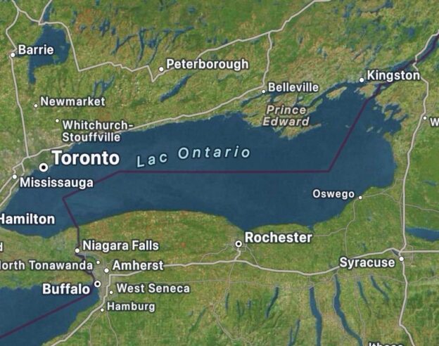 Image Apple Plans n&rsquo;a toujours pas rebaptisé le lac Ontario en « Lake America », contrairement à Google Maps