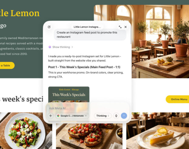 Image Meta AI a maintenant son application dédiée sur Mac pour l&rsquo;IA