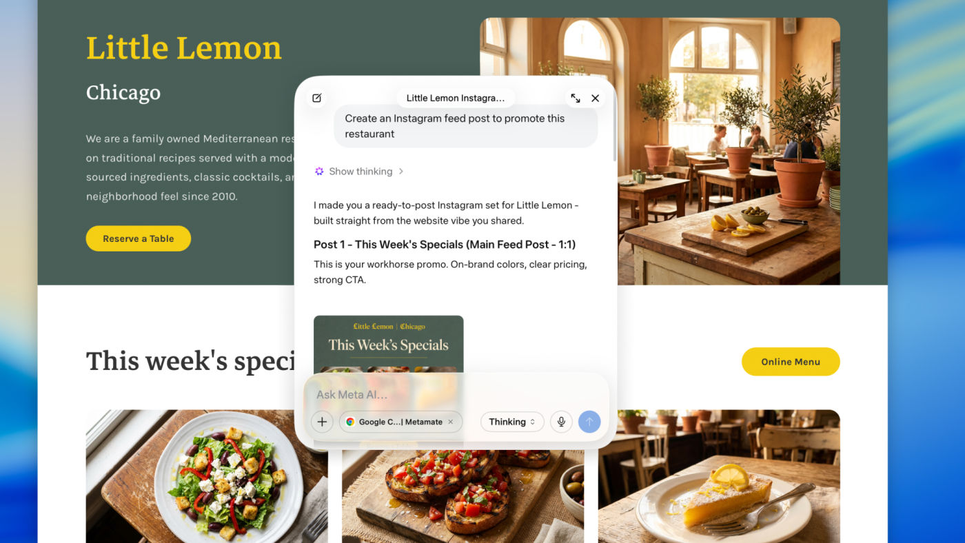 Meta AI Application Mac