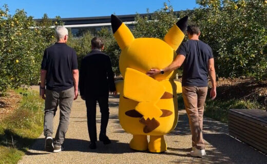 Pikachu Tim Cook John Ternus