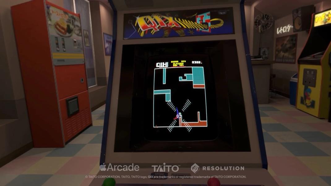 Retrocade QIX