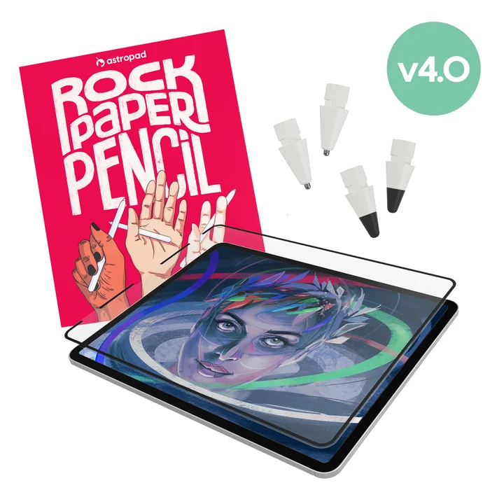 image de l'article Rock Paper Pencil 4.0 imite le crayon graphite avec l&rsquo;Apple Pencil