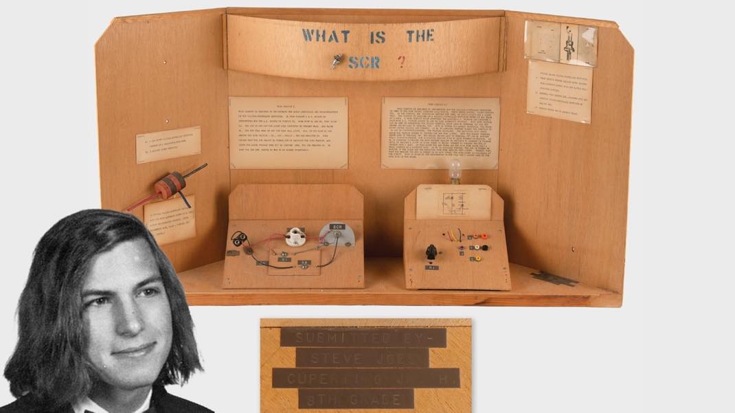Steve Jobs college RR Auction