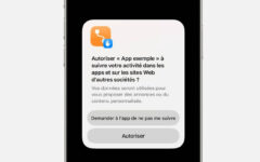 Suivi Publicitaire iPhone Demande A App De Ne Pas Me Suivre