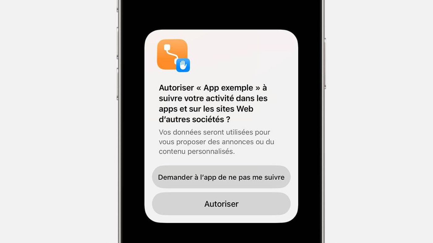 Suivi Publicitaire iPhone Demande A App De Ne Pas Me Suivre