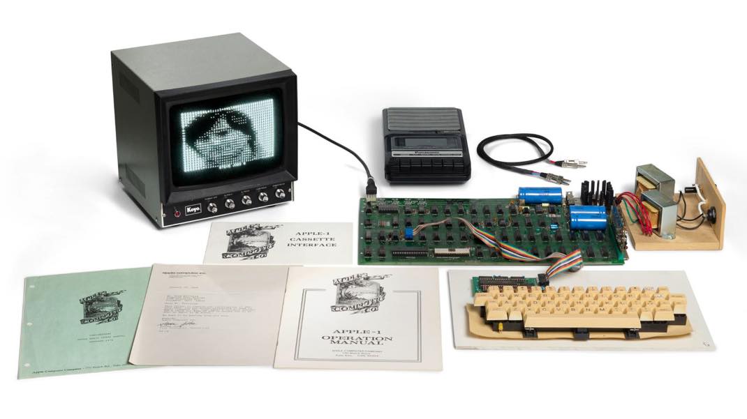 Apple 1 enchères 1