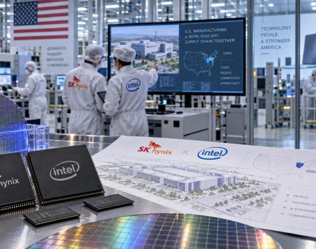Image SK Hynix, fournisseur d&rsquo;Apple, négocie avec Intel pour produire des puces mémoire aux États-Unis