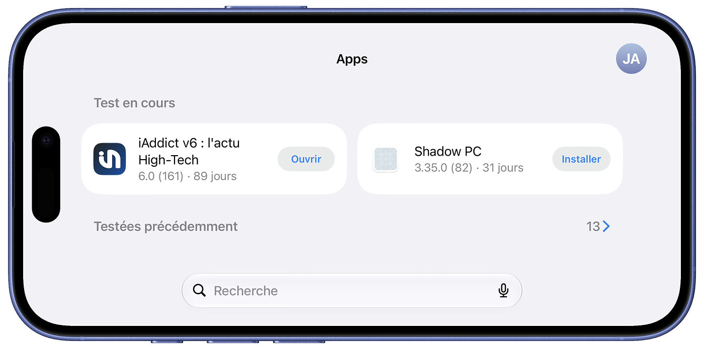 Apple met à jour TestFlight avec le mode paysage, à temps pour l’iPhone Duo