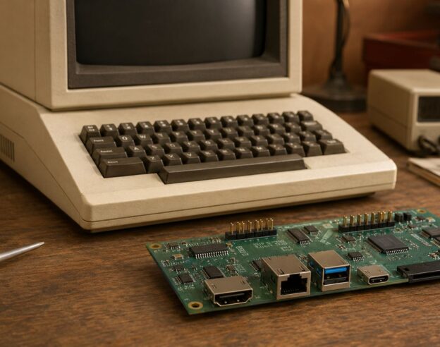 Image Appletini One modernise l&rsquo;Apple II et peut même le remplacer entièrement