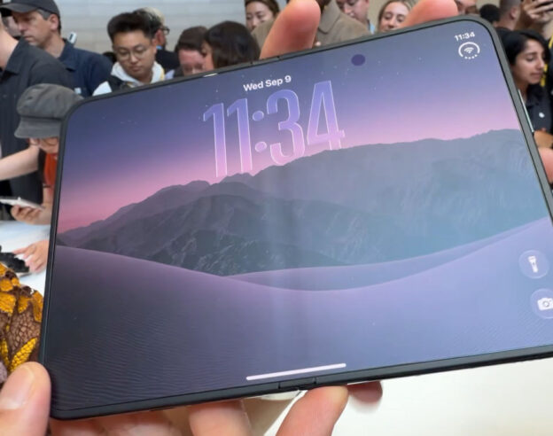 Image Apple essaye de rassurer sur la pliure visible de l&rsquo;iPhone Duo
