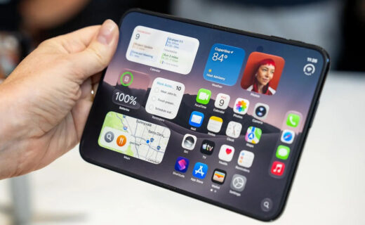 iPhone Duo Deplie Prise en Main Ecran Accueil