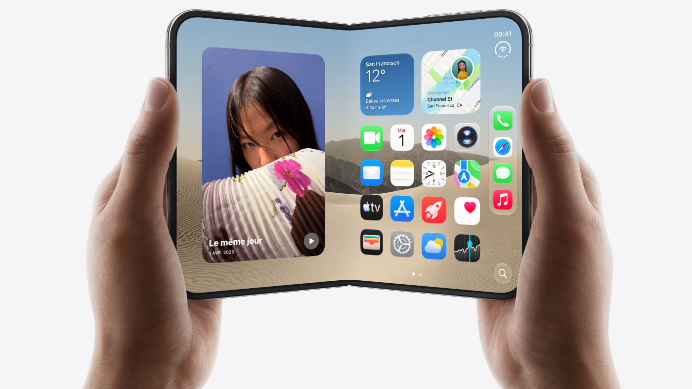 iPhone Duo Officiel Deplie Prise en Main