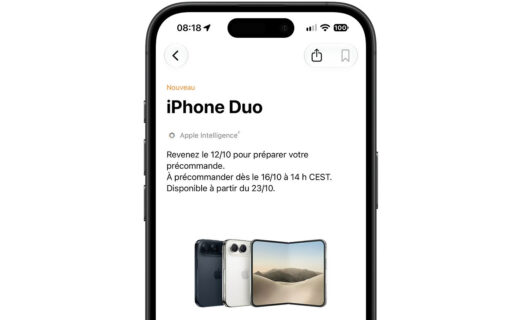 iPhone Duo Preparation Precommande