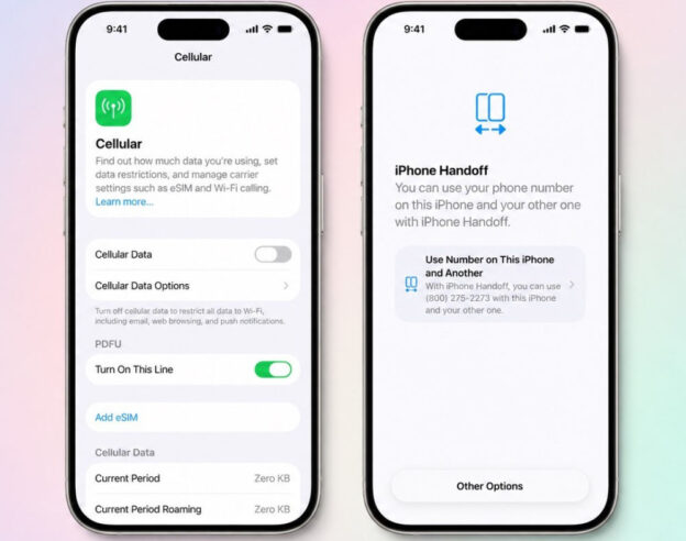 Image Deux iPhone peuvent avoir le même numéro avec Handoff d&rsquo;iOS 27