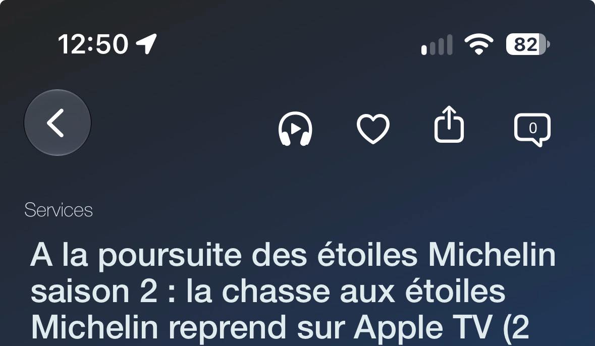 Lecture audio des articles dans iAddict 6