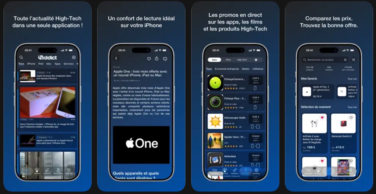 Application iAddict 6 sur iPhone et iPad
