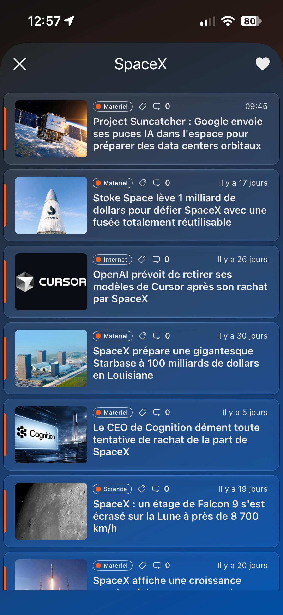 Tags favoris dans iAddict 6